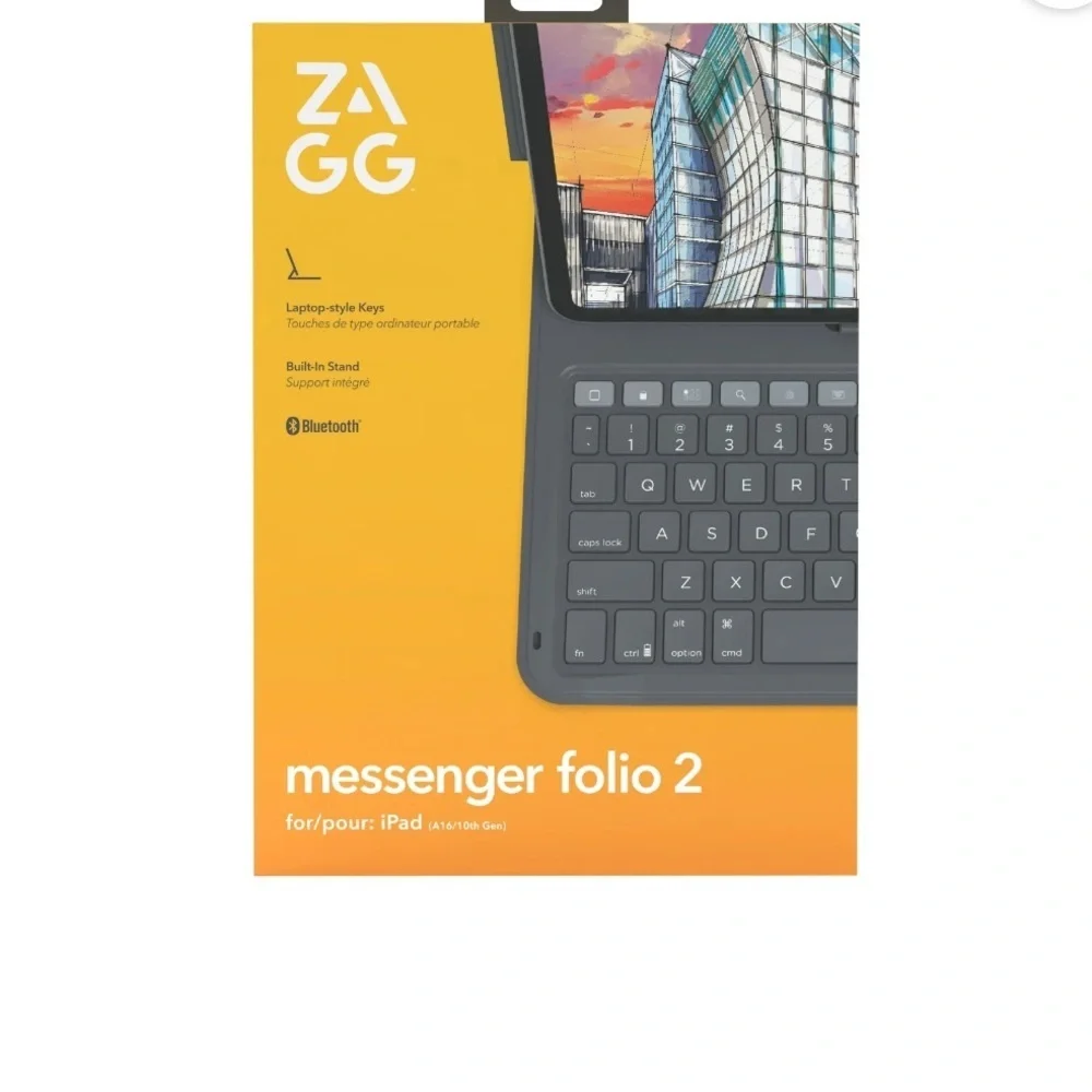 ZAGG Messenger Folio 2 Keyboard Case – iPad 10th Gen